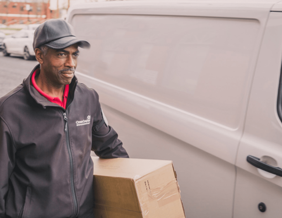 Crown SDS delivery driver