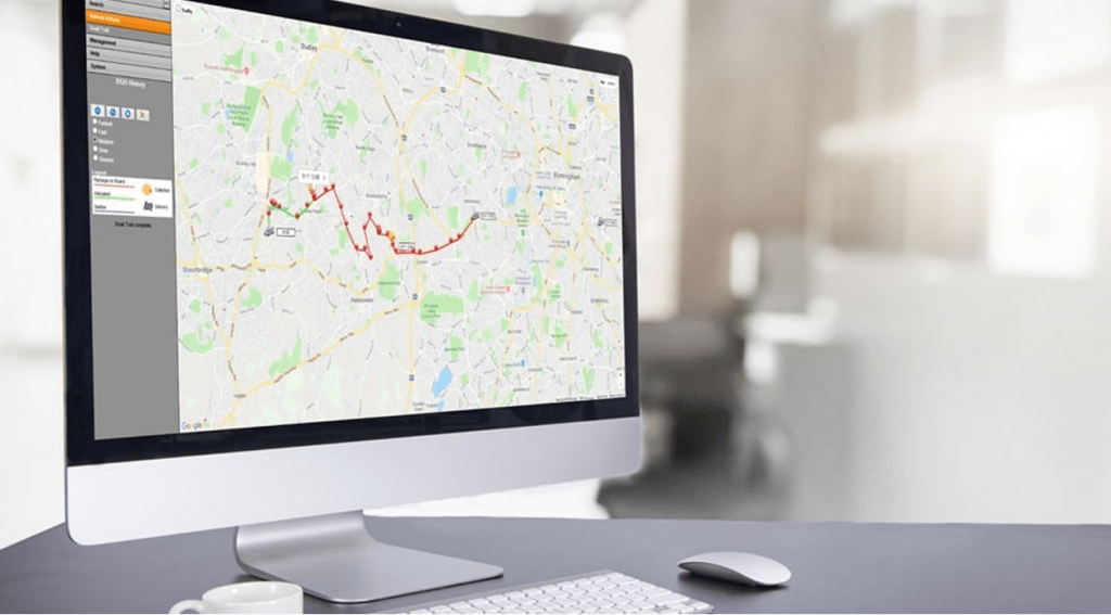 Crown SDS delivery tracking and routing